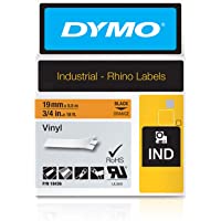 DYMO 19mm RHINO Coloured vinyl D1 cinta para impresora de etiquetas - Cintas para impresoras de etiquetas (D1- Vinilo…